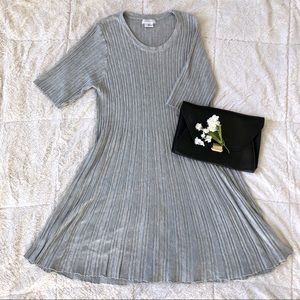 Cooperative by Urban Outfitters gray swing dress!
